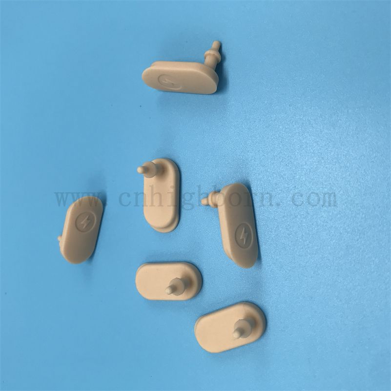 Odporne i wodoodporne silikonowe wtyczka USB-C Port Płom-Retardant Wodoodporny ochronne dane cyfrowe Akcesoria kablowe Gumowe produkty