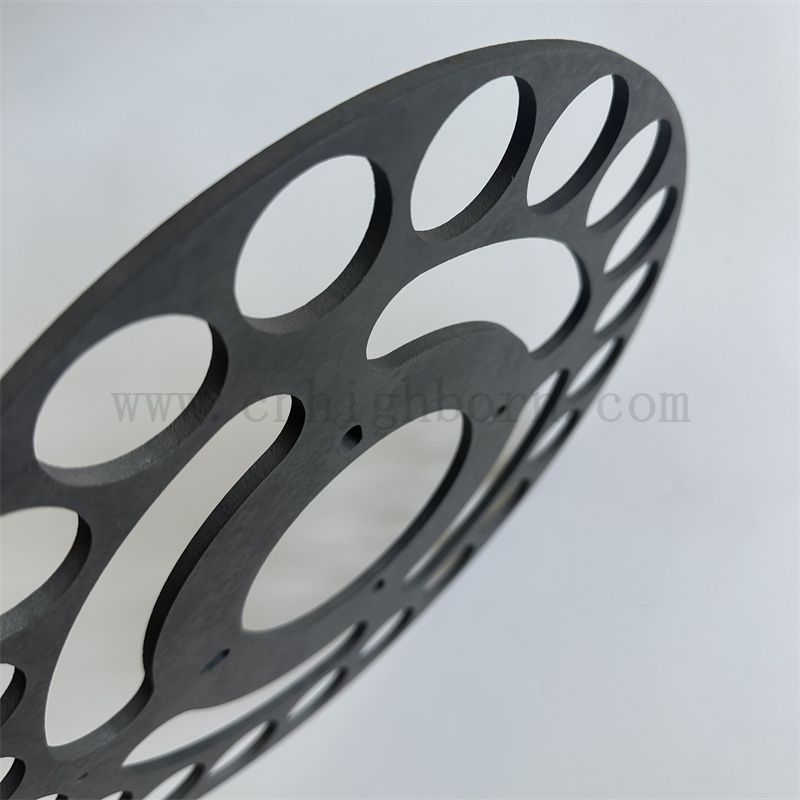 Odporność na zużycie krzemowego węgliku ceramiczna płyta SISIC Arkusz SIC