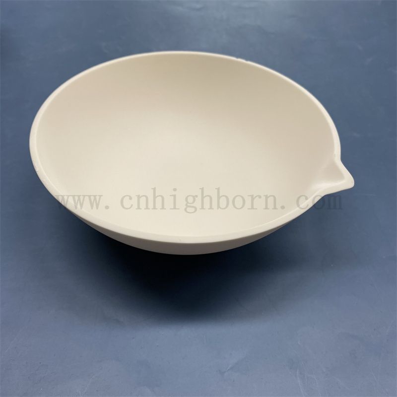 Lab AL2O3 Ceramiczne parowanie potrawy porcelanowe glinu