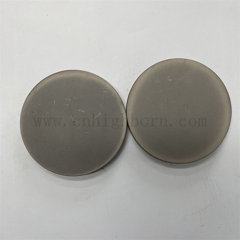 Dostosowany wysokiej twardości SIC DISC Krzemowa węglika ceramiczna zaokrąglona płyta