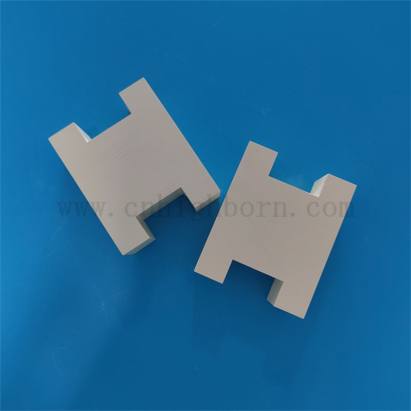 Dostosowane gorące wciśnięte sześciokątne azotek azotu ceramiczne części strukturalne BN Ceramiczna skorupa do pieca próżniowego