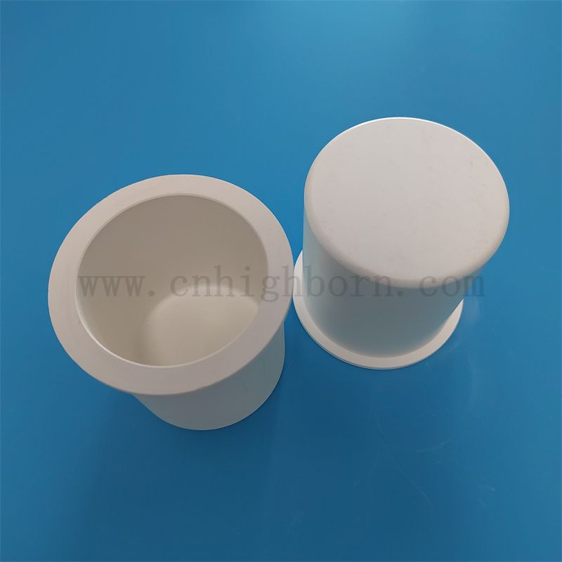 Izolator azotek boru tytka wysoka przewodność cieplna BN Ceramiczna łódź ceramiczna