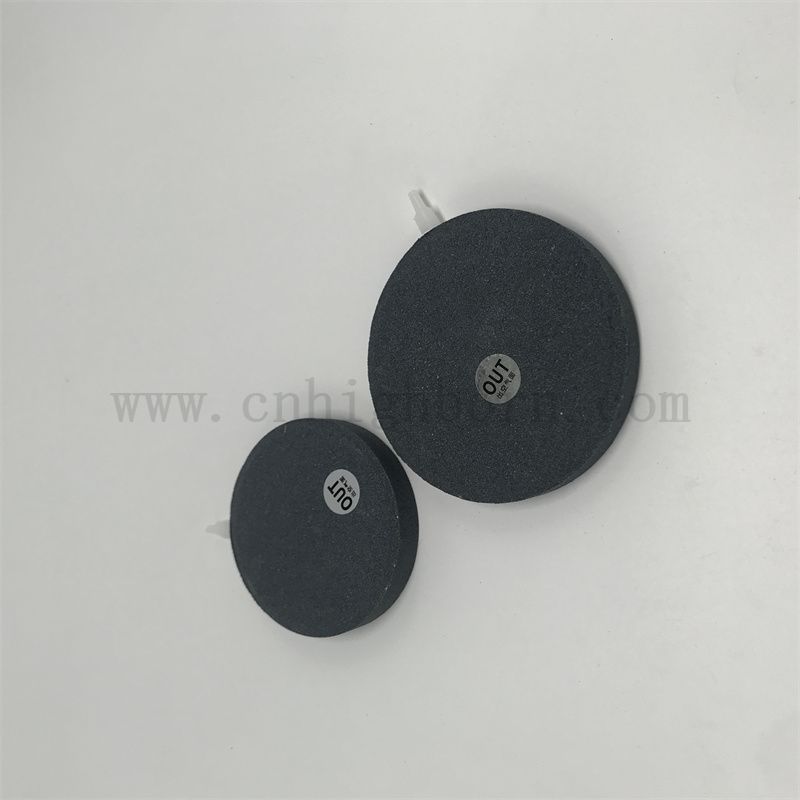 Okrągłe paneczka z tlenkiem rozrywka z piaskiem powietrznym Głowa Bąbelka Akwarium Kamień