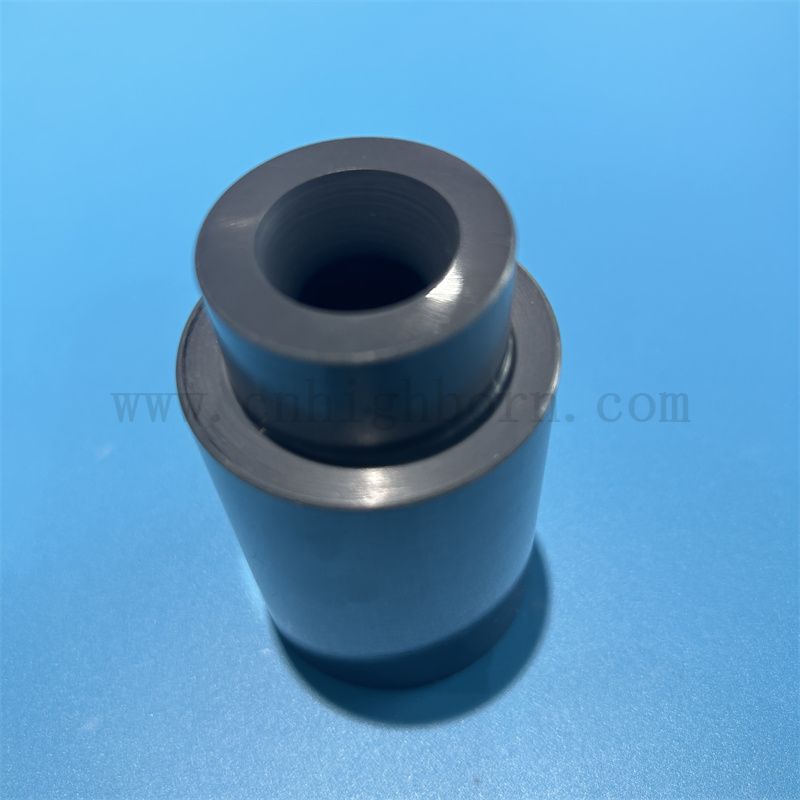 Izolator lustra polerowania krzemowy azotek dostosowany SI3N4 ceramiczna rurka nieregularna