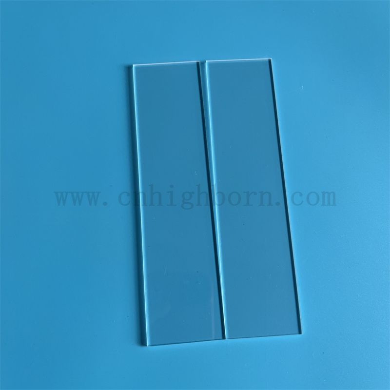 Prostokąt o wysokiej czystości, polerowane połączone szklane szklane krzemionki do UV