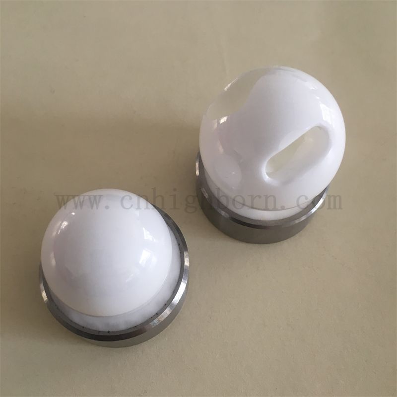 Ceramiczny zawór kulowy Ysz Zro2 cyrkonia Y-TZP z siedziskiem