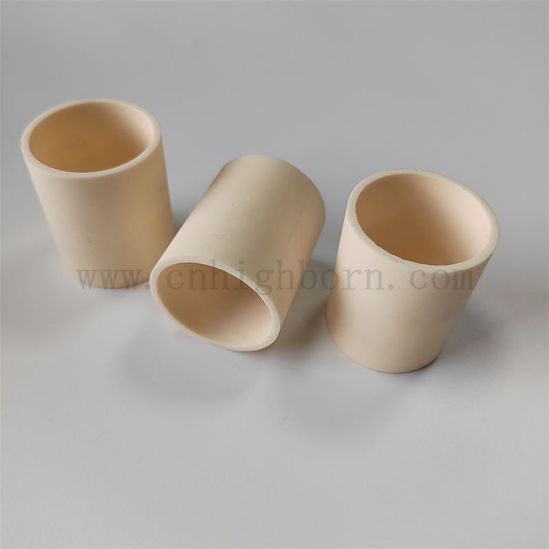 Niestandardowy 99% AL2O3 High Temperime Ceramic Tube Rurka tlenku glinu rękaw pompy