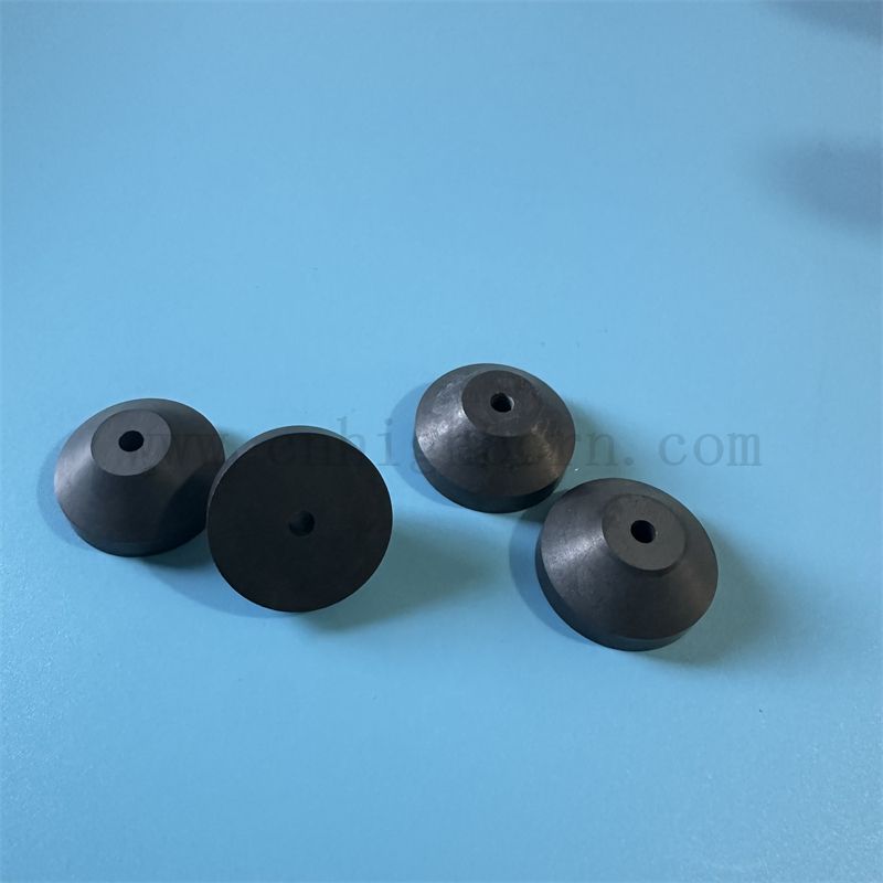 Izolator boru węgliku nieregularna piaska dysza mostka B4C Ceramic Bush