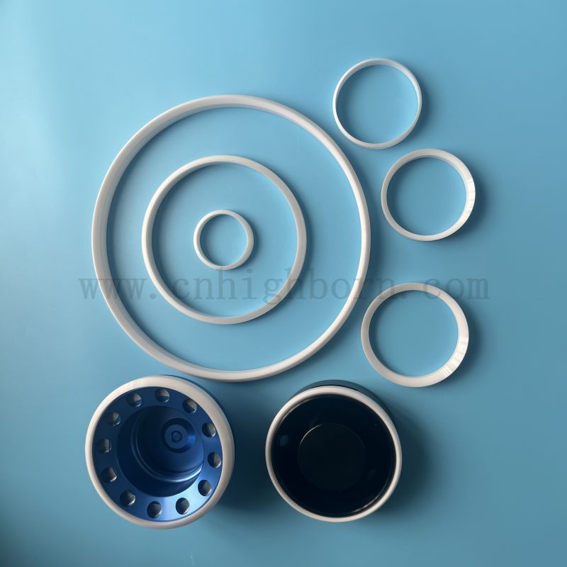 Dostosowany/w magazynie Ceramiczny pierścień nożowy z tlenku cyrkonu Zro2 do tampodrukarki