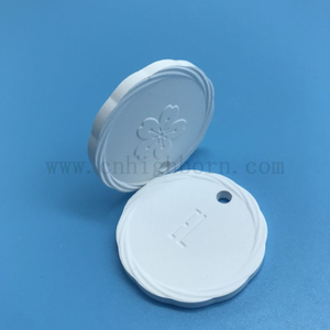 Dwustronnie logo Gliniana, porowata, ceramiczna płyta wisząca z dyfuzorem zapachowym z kamienia zapachowego