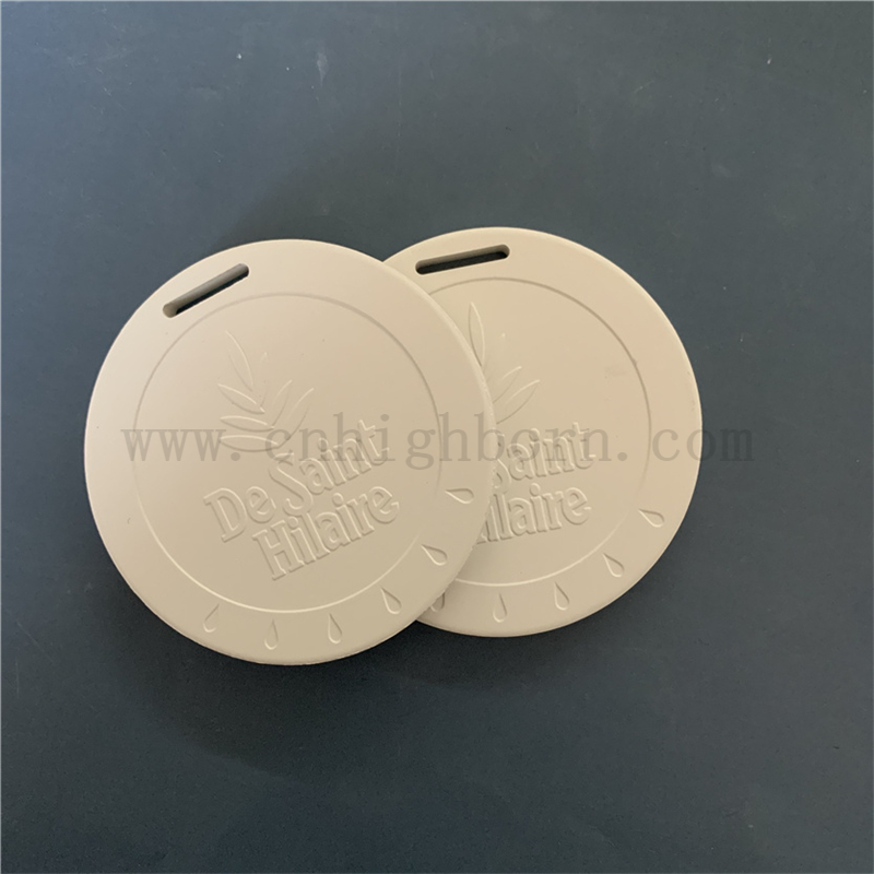 Dwustronne logo wiszący zapachowy ceramiczny dyfuzor olejków eterycznych kamienny talerz zapachowy