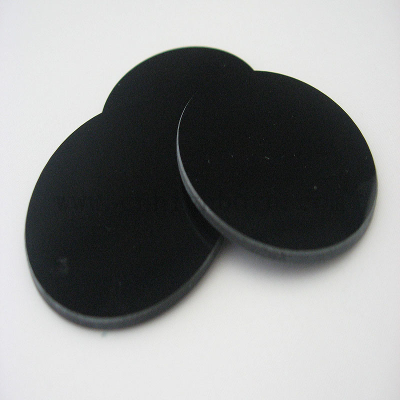 Niestandardowe filtr o wysokiej temperaturze optyczne czarne szkło UV ZWB