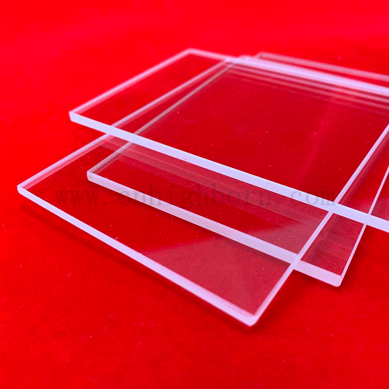 1100 stopni Płytka prostokąta kwarcowa w wysokiej temperaturze kwarc