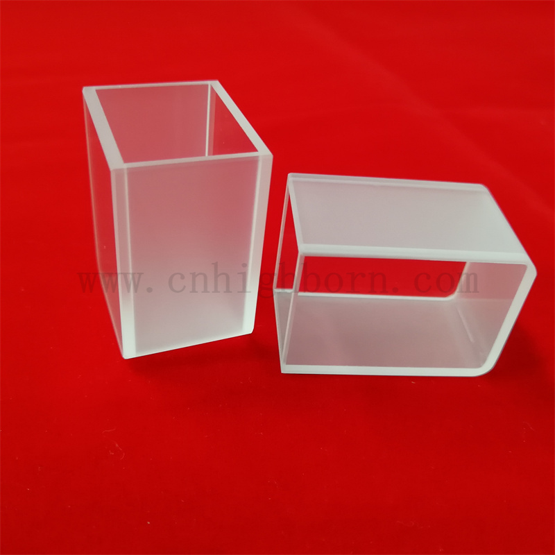 Laboratoryjne komórki przepływowe UV szklana kuwetka na sprzedaż Spektrofotometr Kwórznia przepływowy