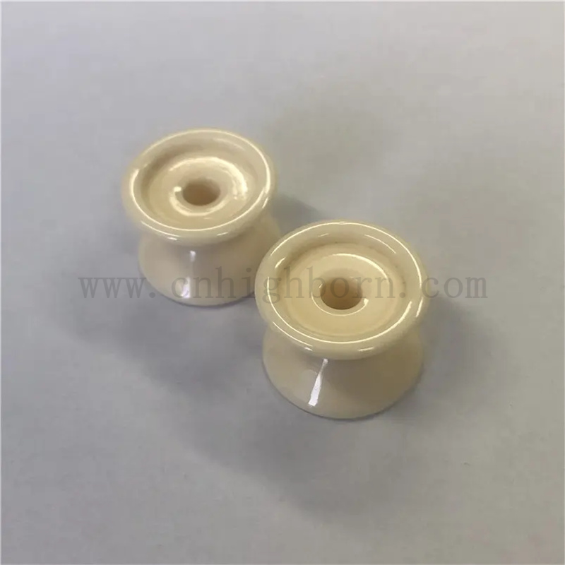 Odporność na zużycie AL2O3 Alumina Tekstylowa wałek przędza drutu