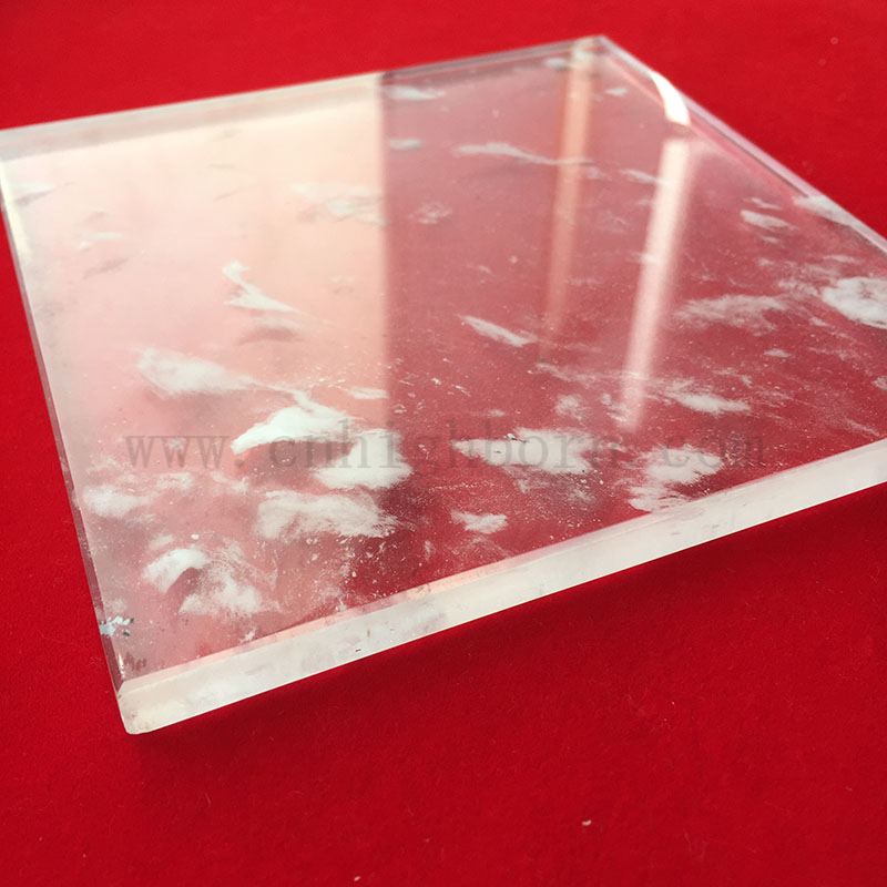 Duża oporność na wysoką temperaturę Zatkane krzemionkę wypieki z grilla Kwarcowa płyta kwarcowa