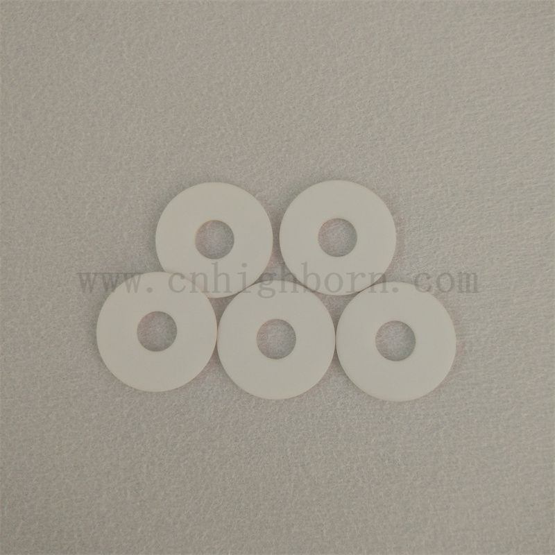 99% AL2O3 Pierścień ceramiczny Alumina Przemysłowy tarcza ceramiczna