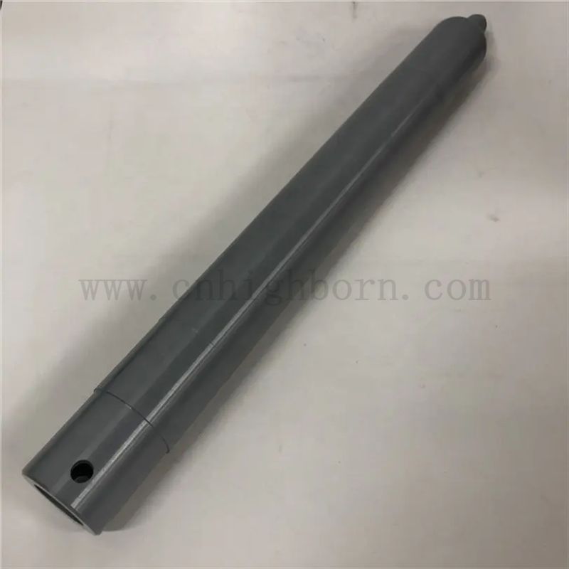 Odporna na korozję Rurka koczkowa z azotkiem krzemowym SI3N4 Ceramiczne i blokujące rurę do odlewu niskiego ciśnienia