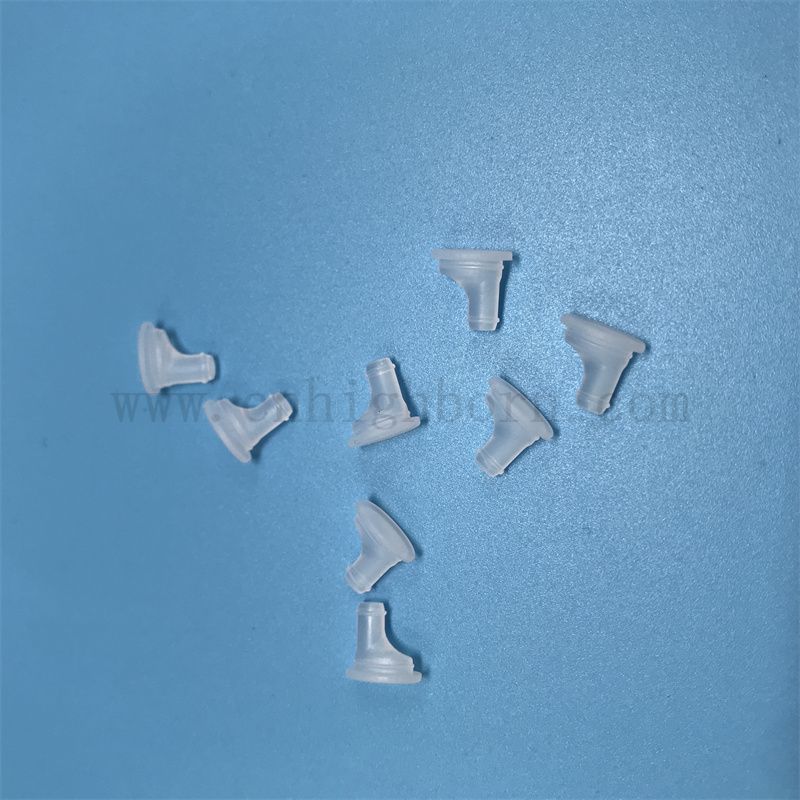 Przezroczysta silikonowa gumowa wtyczka Silaste Uszczelka. 