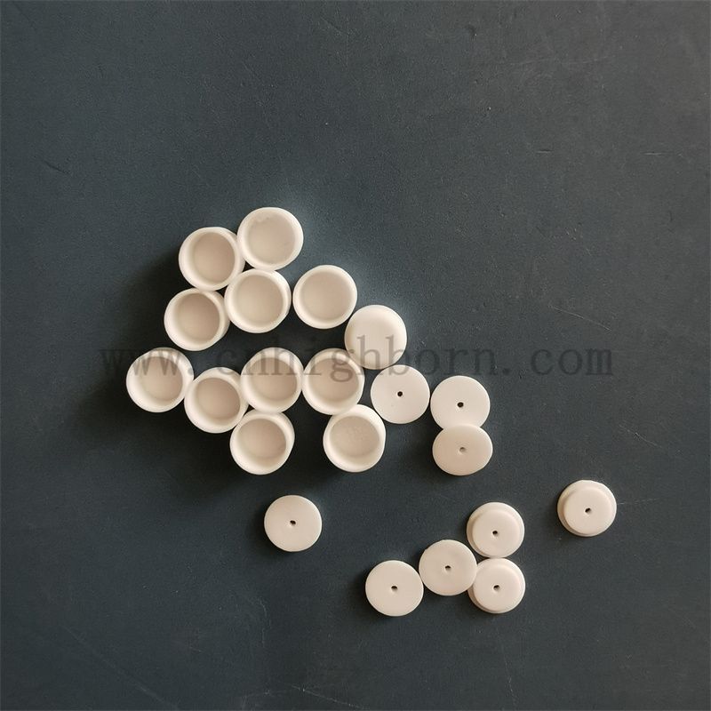 Ceramiczny cylindryczny tygle glinu z ALUMINA ALUMINA ALUMALIWA ANALIZA CERMOWA ANALIZA CERMOWA