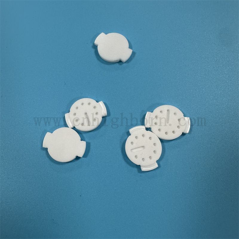 Lustro Polishing Zirconia Nieregularna część Stabilizowana płytka ceramiczna ZRO2 ZRO2