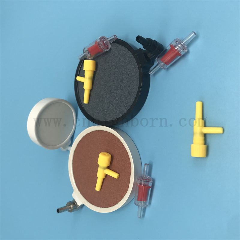 Okrągłe napowietrzanie Ceramiczne Bubble Kamienie powietrza do akwarium akwarium