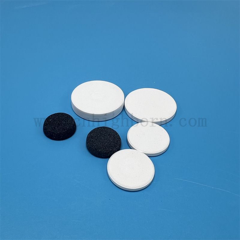 Izolator porowaty krzemowa płyta filtracyjna z węglikiem glinu ceramiczne krążki filtracji powietrza