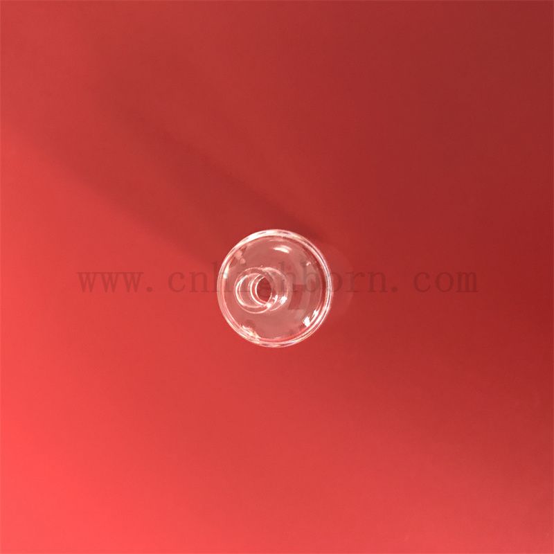 Rurka z otwartą temperaturą Głęboką Proces Przezroczysty kwarcowy szklana rurka krzemionkowa