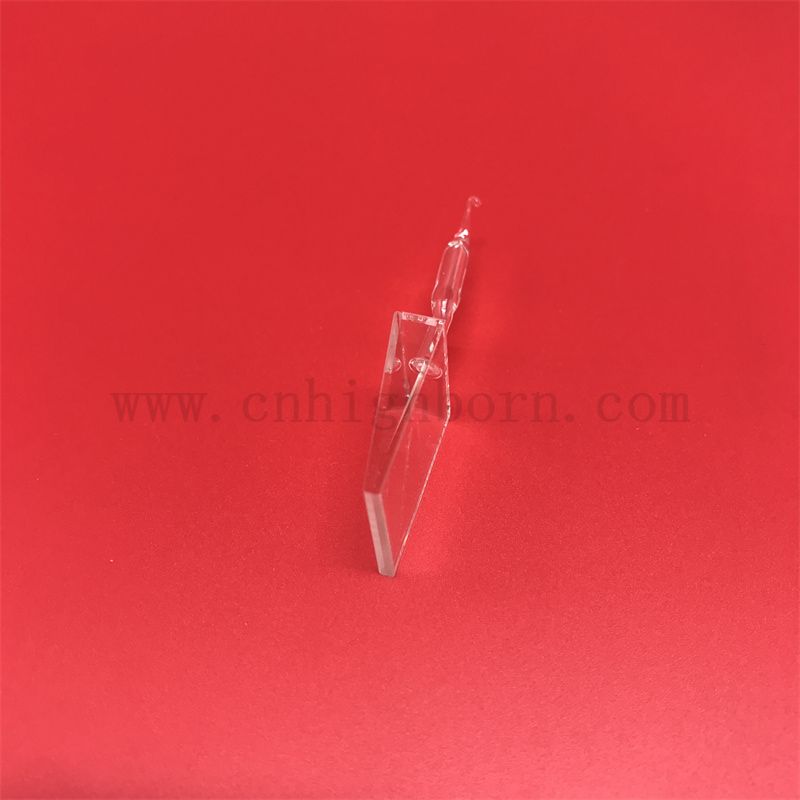 Wysokie przezroczyste komórki przepływowe kuwety szklanej UV