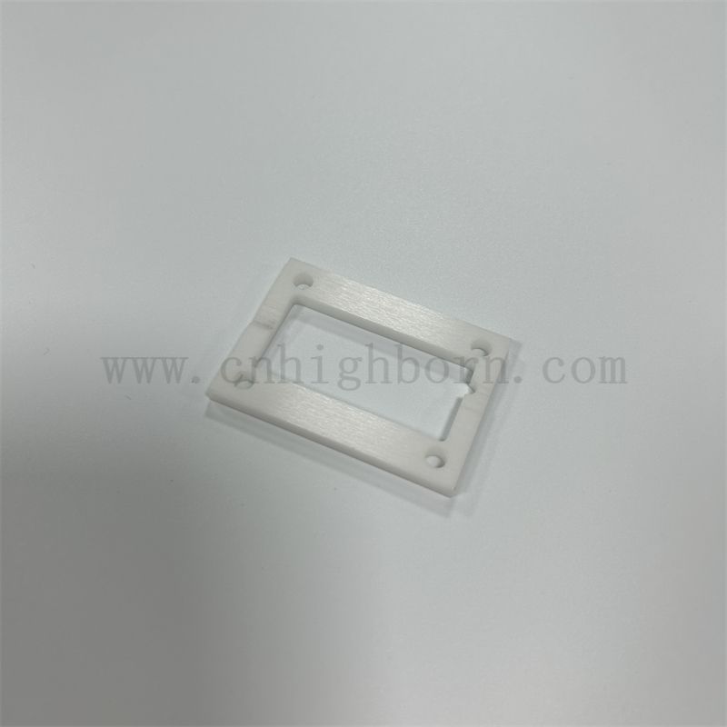 Izolator cyrkonia nieregularna powierzchnia blokowa polerowanie białej płytki ceramicznej Zro2