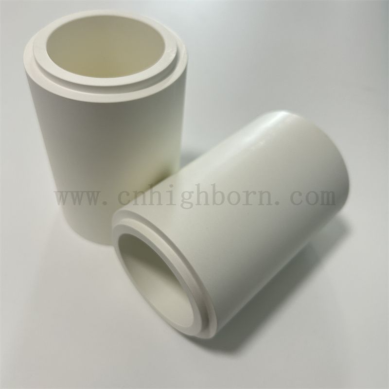 Izolator azotek boru o dużej średnicy rurki Wysoka przewodność cieplna BN Część ceramiczna