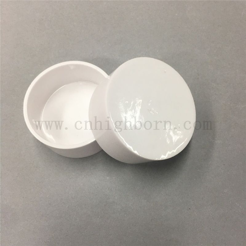 Szkliste 95% AL2O3 Ceramiczny tygla do laboratoryjnego topnienia glinu porcelanowego