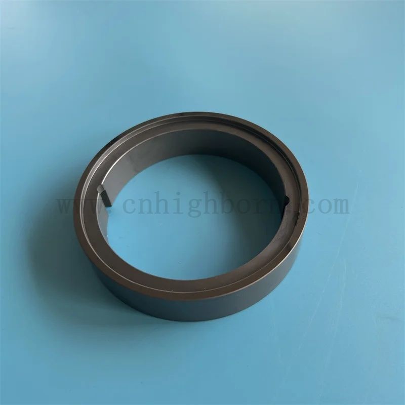 Izolator krzemowy krzak z węglikiem krzemowy spiekany czarny pierścień ceramiczny