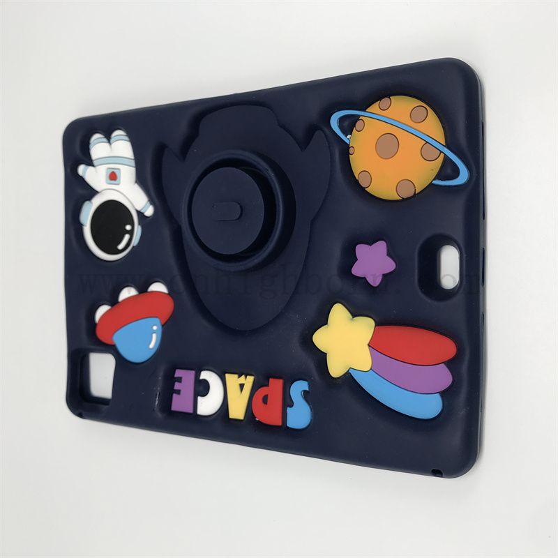 Dostosowane miękkie silastyczne skorupa ROHS Certyfikacja silikonowa obudowa ochronna dla podkładki 