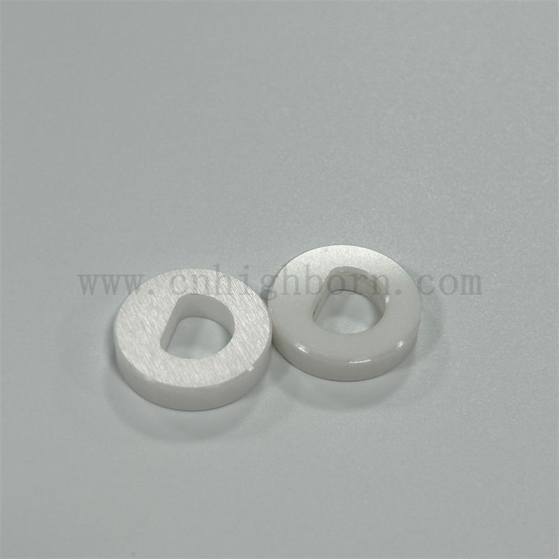 Polerowanie lustra polerowania cyrkonu Izulator Pierścienia Biała Zro2 Płyta ceramiczna