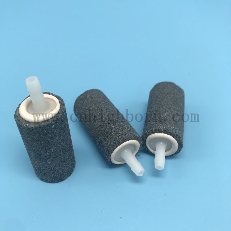 Cylindryczny bąbelek Bubble Kamień akwarium Akwarium Aerator pompa Hydroponika tlen dyfuzor tlenowy 