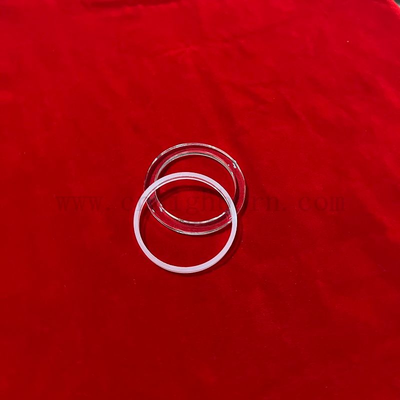 Wysokiej jakości czysty kołnierz kwarcu szlifowania do dostosowywania figur