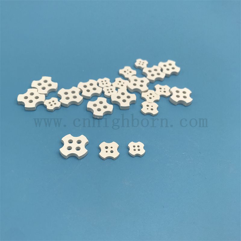 Dostosowane wysokie czystość 99% Magesia Tlenku Ceramiczne części MGO Ceramiczne