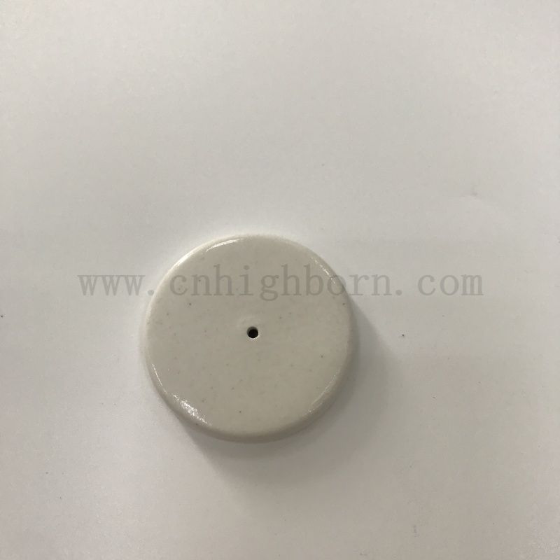 Laboratoryjna pokrywka porcelanowa do topnienia tytka dobrego uszczelniania Okładka ceramiczna za pomocą otworu