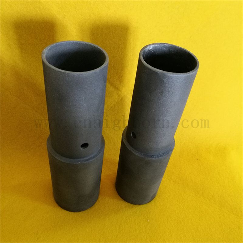 Spersonalizowana oporna na silikonowa rura pieca ceramiczna rura ceramiczna Rbsic Sisic Sisic