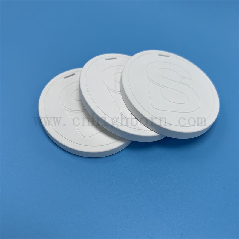 Dostosowane pojedyncze logo gips aromat wisząca ceramiczna ceramiczna część zapachowa część zapachowa