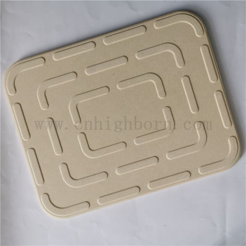 Ogniotrwałe kordierytowe arkusz z pizzą kamienną talerz