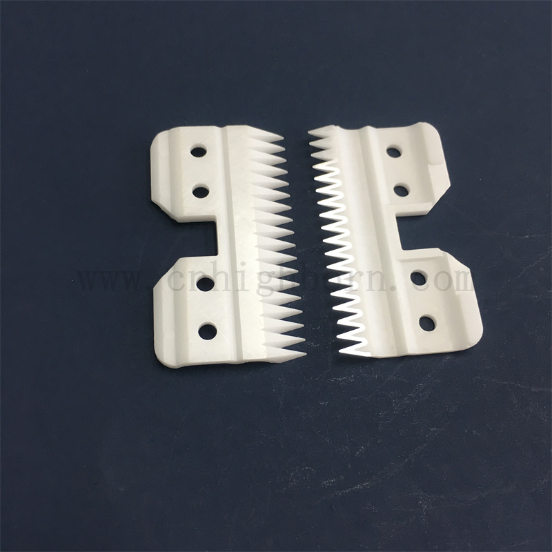 18teeth cyrkonia ceramiczne odłączane zwierzęce włosy Trimmer Blade