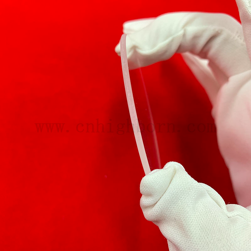 Szklane okno optyczne bk7 k9 szklane płytki podłoża