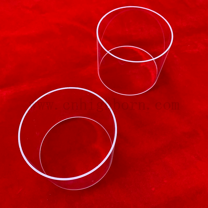 Kołnierz spawalniczy kwarcowy o wysokiej czystości UV dla kwarcowego reaktora