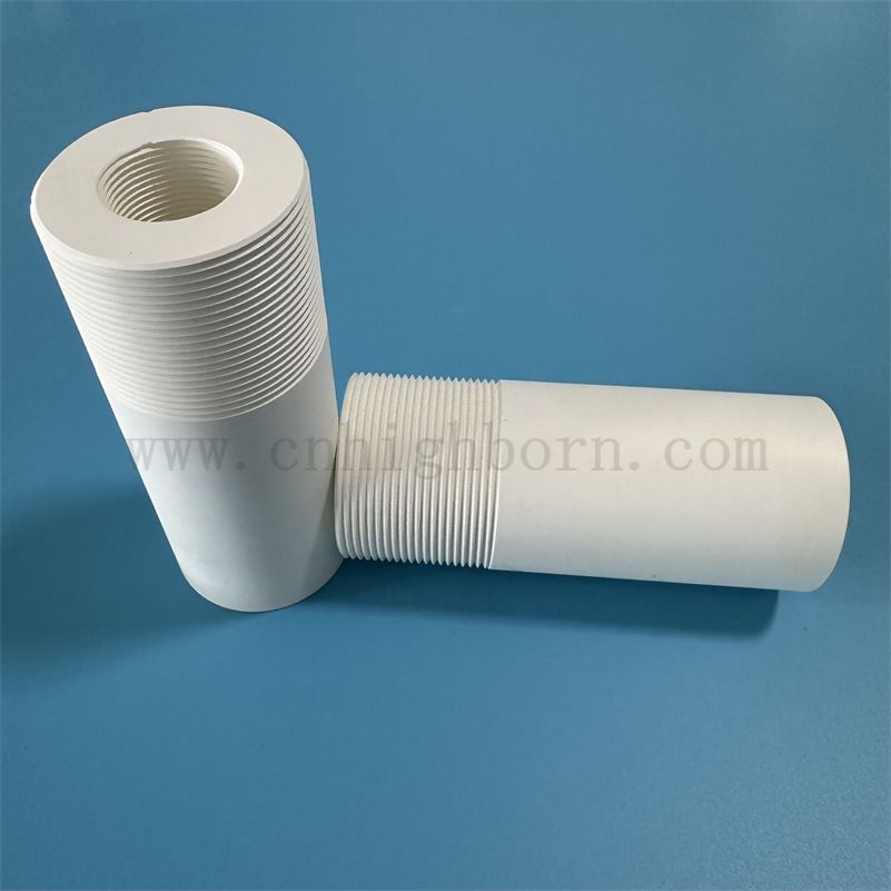 Dostosowane gorące wciśnięte sześciokątne BN Bor azotek ceramiczne części strukturalne BN Nić rurki