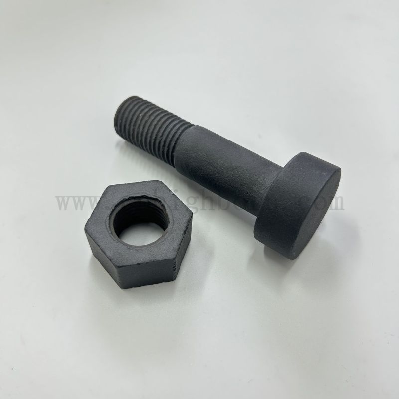  Dostosowana odporna na korozję krzemowa śruba z węglika i nakrętki SIC 