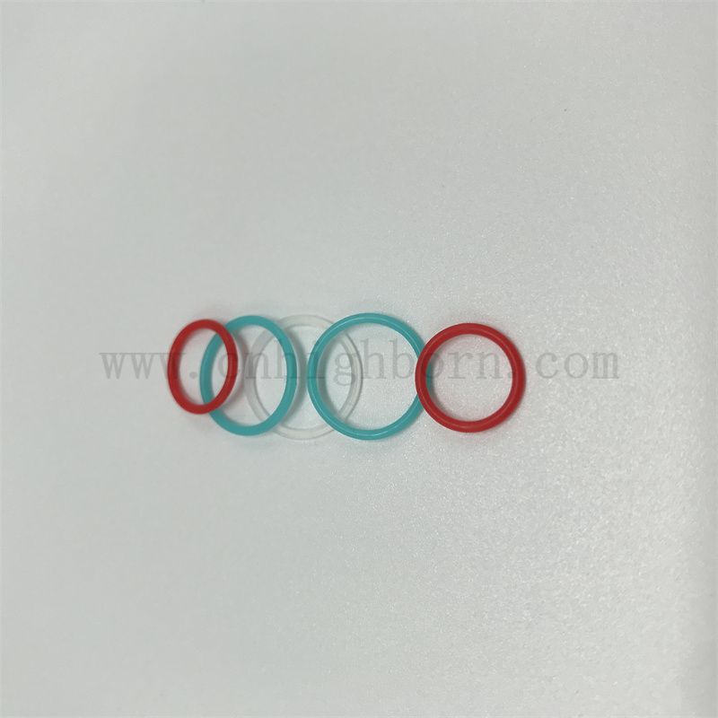 Niestandardowe wysokie precyzyjne silikonowe gumy o pierścieniach O-ring