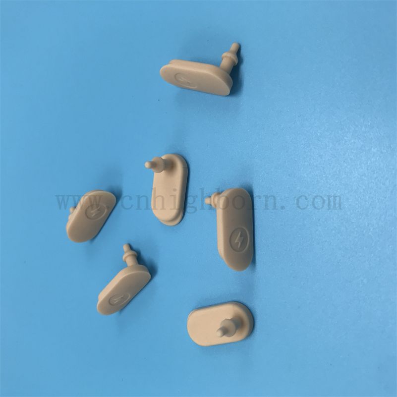 Odporne i wodoodporne silikonowe wtyczka USB-C Port Płom-Retardant Wodoodporny ochronne dane cyfrowe Akcesoria kablowe Gumowe produkty