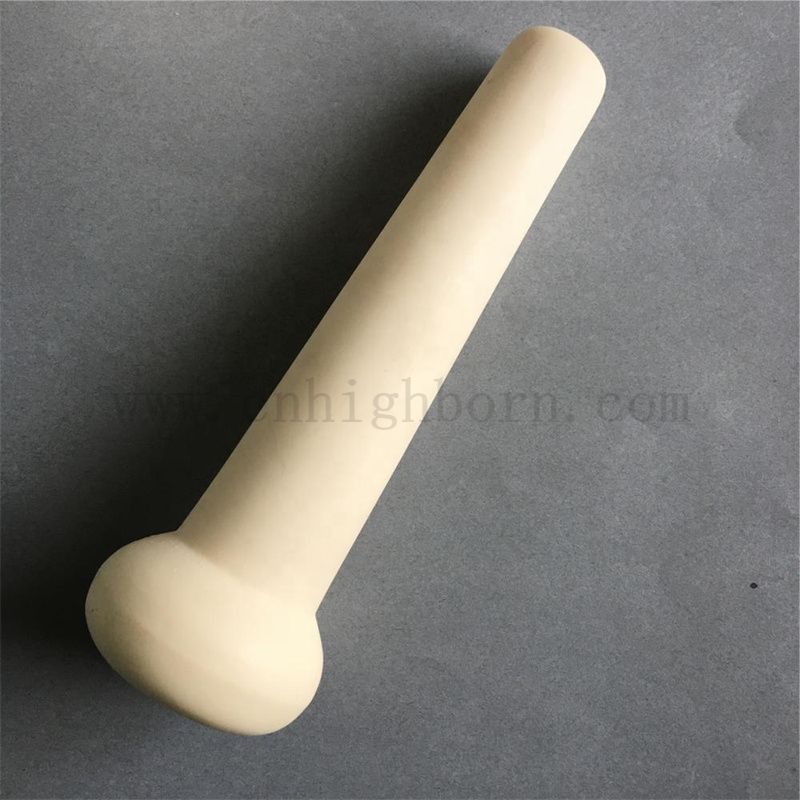 99% AL2O3 Ceramiczna moździerz i tłuszcz porcelanowy miska i pręt do laboratorium